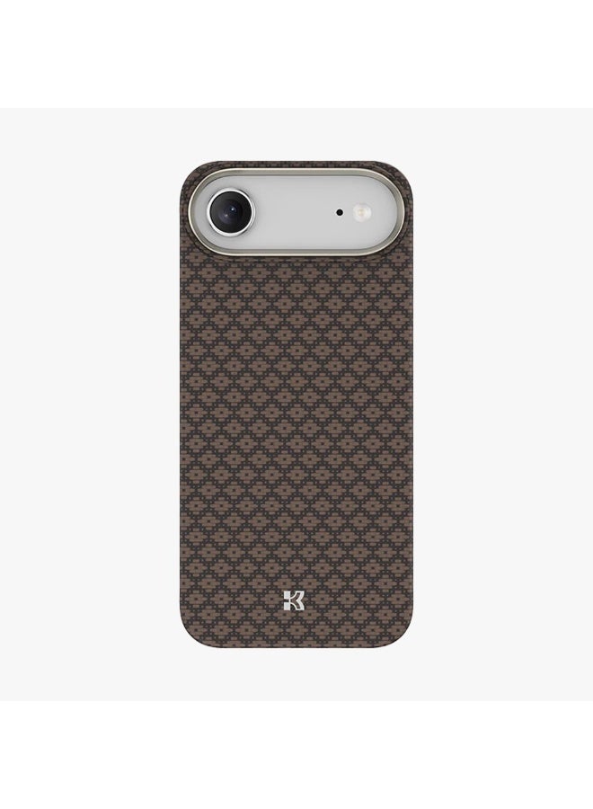 جراب Benks iPhone 17 Air Armorgrid المميز، متوافق مع زر التحكم بالكاميرا، ومتوافق مع MagSafe، جراب حماية عسكري مصنوع من ألياف كيفلر من دوبونت